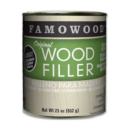 23 Oz Mahogany Famowood Solvent Based Original Wood Filler